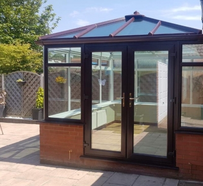 Two-tone conservatories bring brighter living 