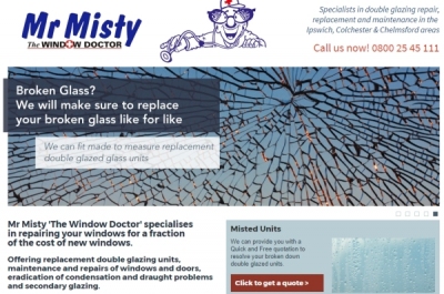 Meet Mr Misty - Our 'Window Doctor'